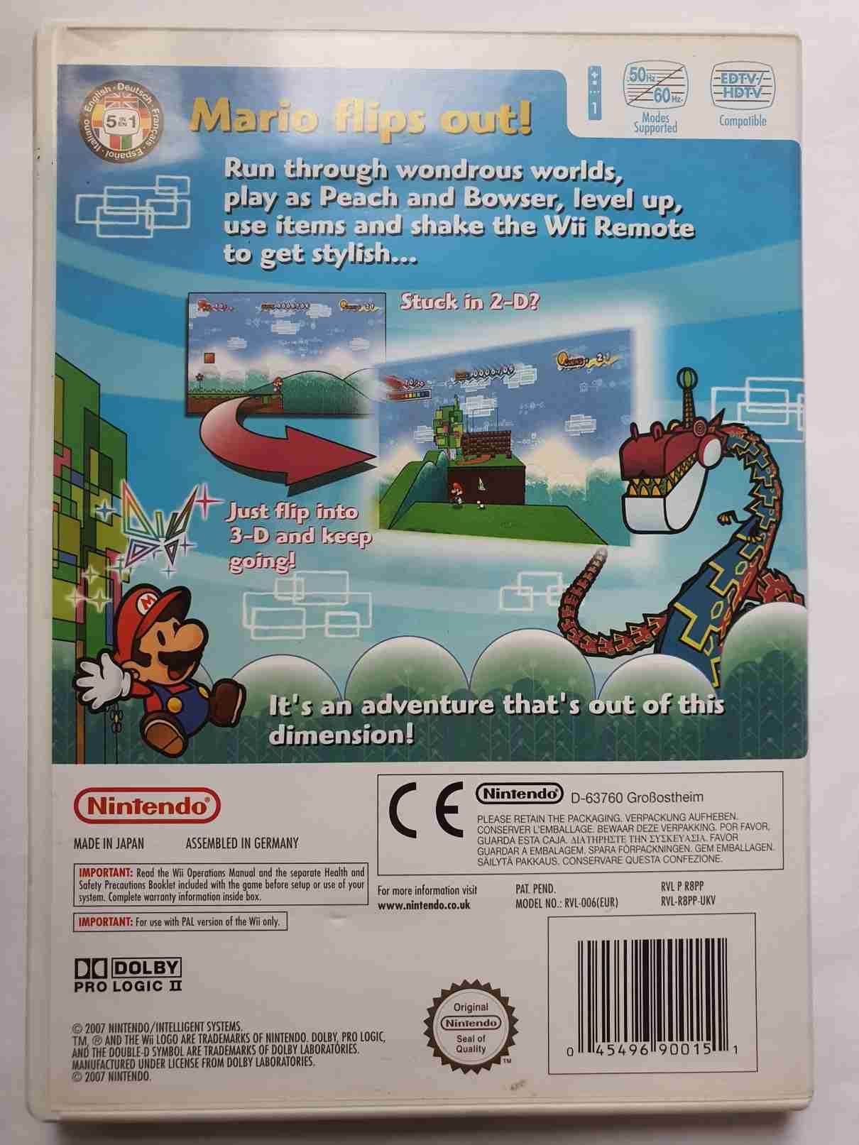 SUPER PAPER MARIO -EN-