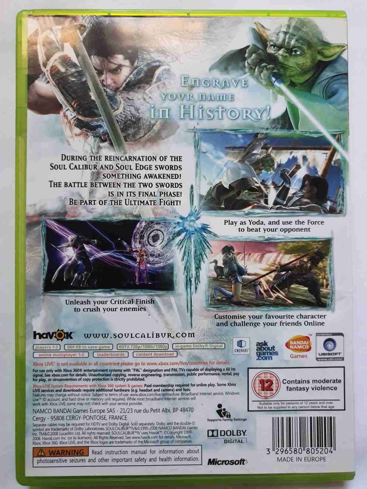 SOULCALIBUR IV -EN-