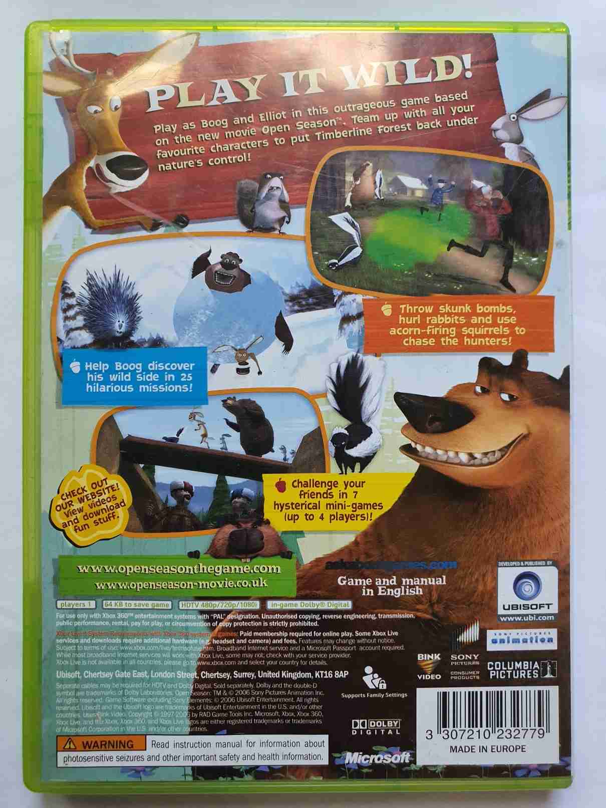OPEN SEASON THE GAME -EN- 