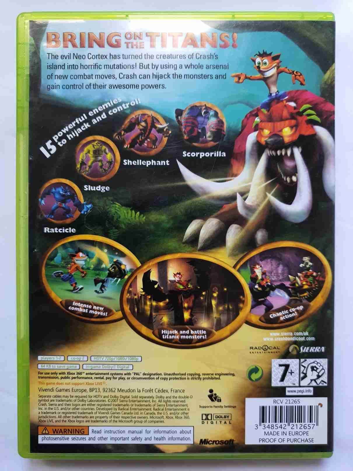 CRASH OF THE TITANS -EN-