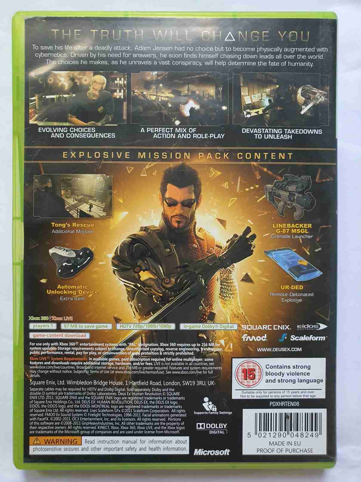 DEUS EX HUMAN REVOLUTION -EN-