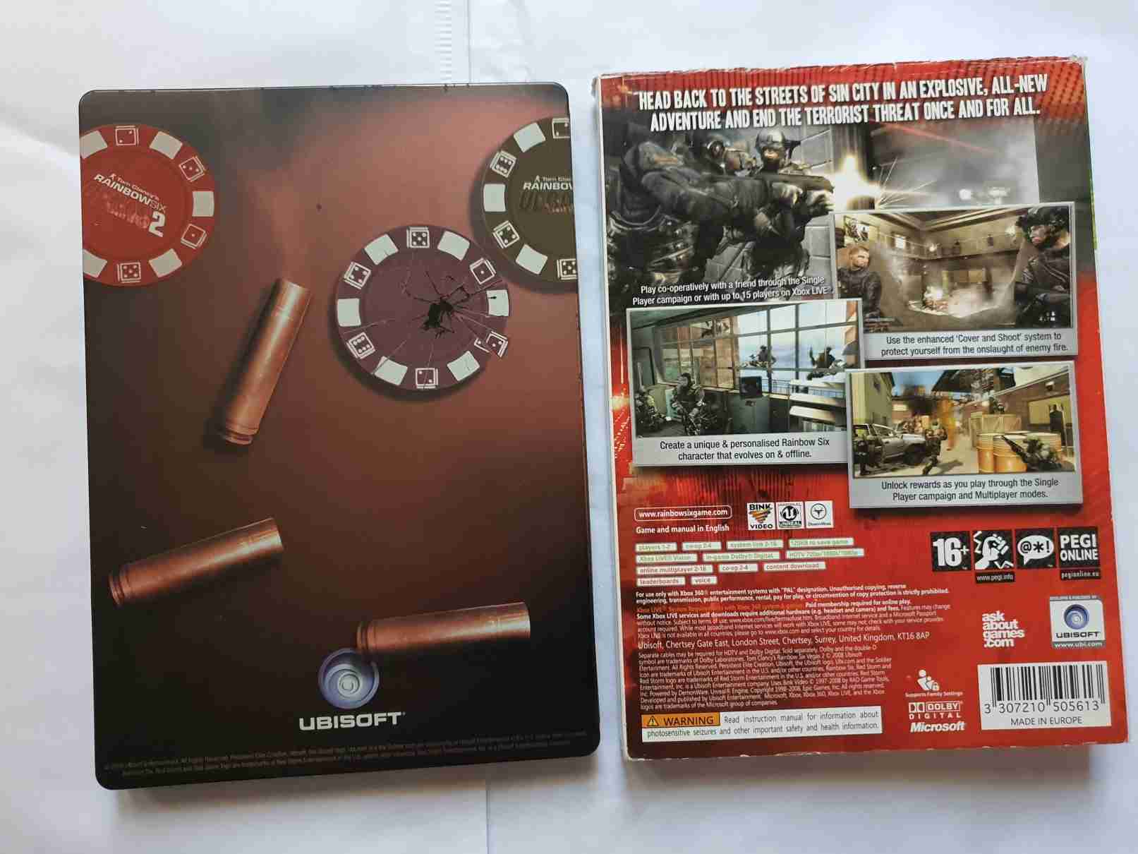 TOM CLANCY,S RAINBOW SIX VEGAS 2 -STEELBOOK EDITION -EN- 