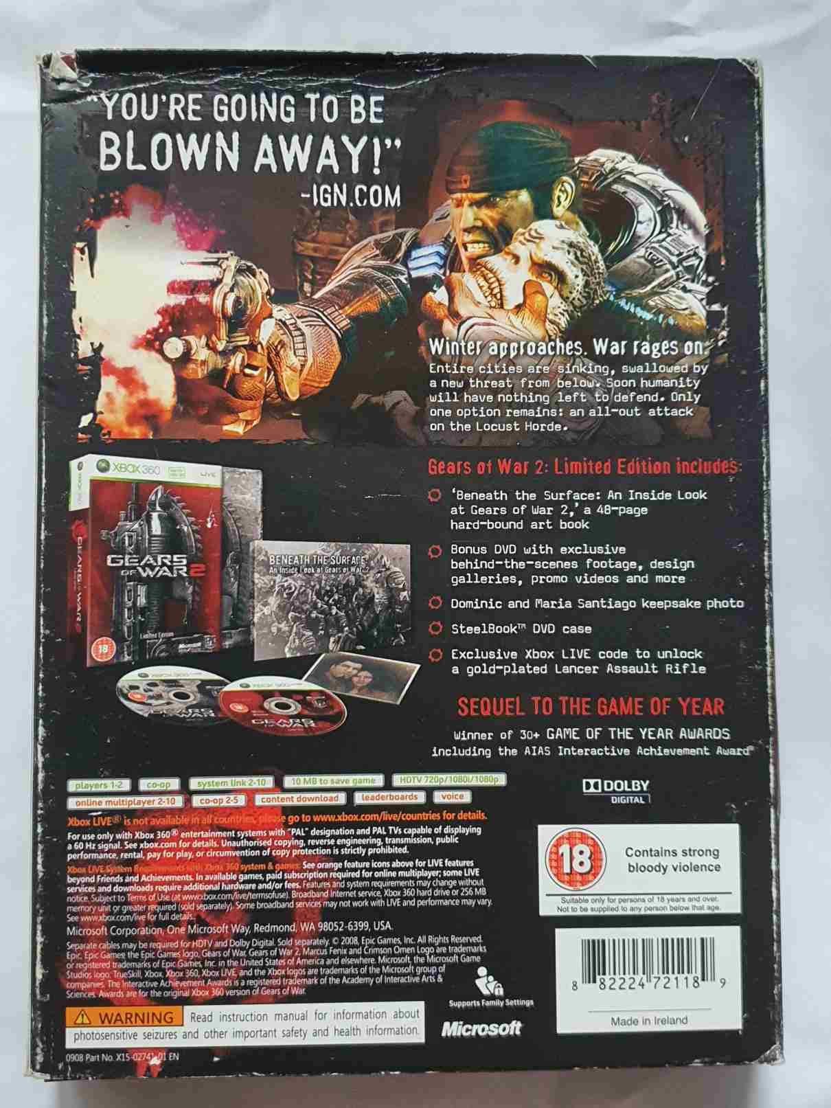 GEARS OF WAR 2 LIMITED EDITION -EN-