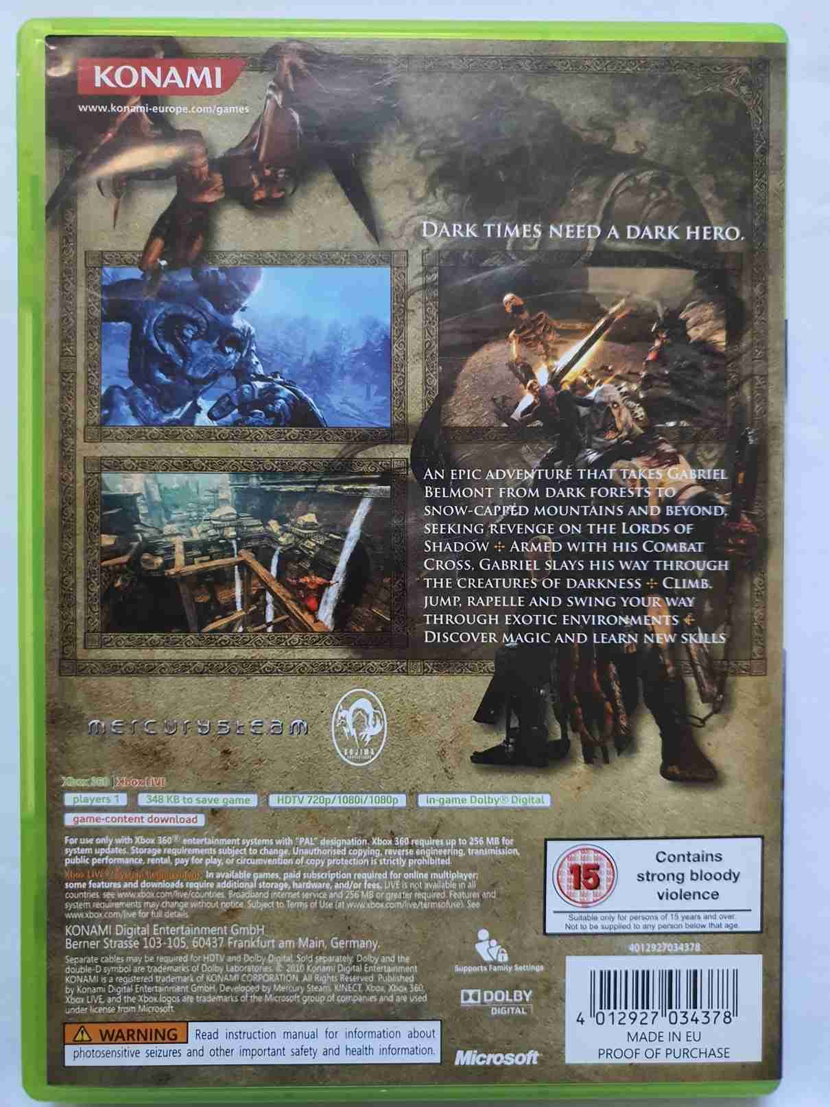 CASTLEVANIA LORDS OF SHADOW -EN-