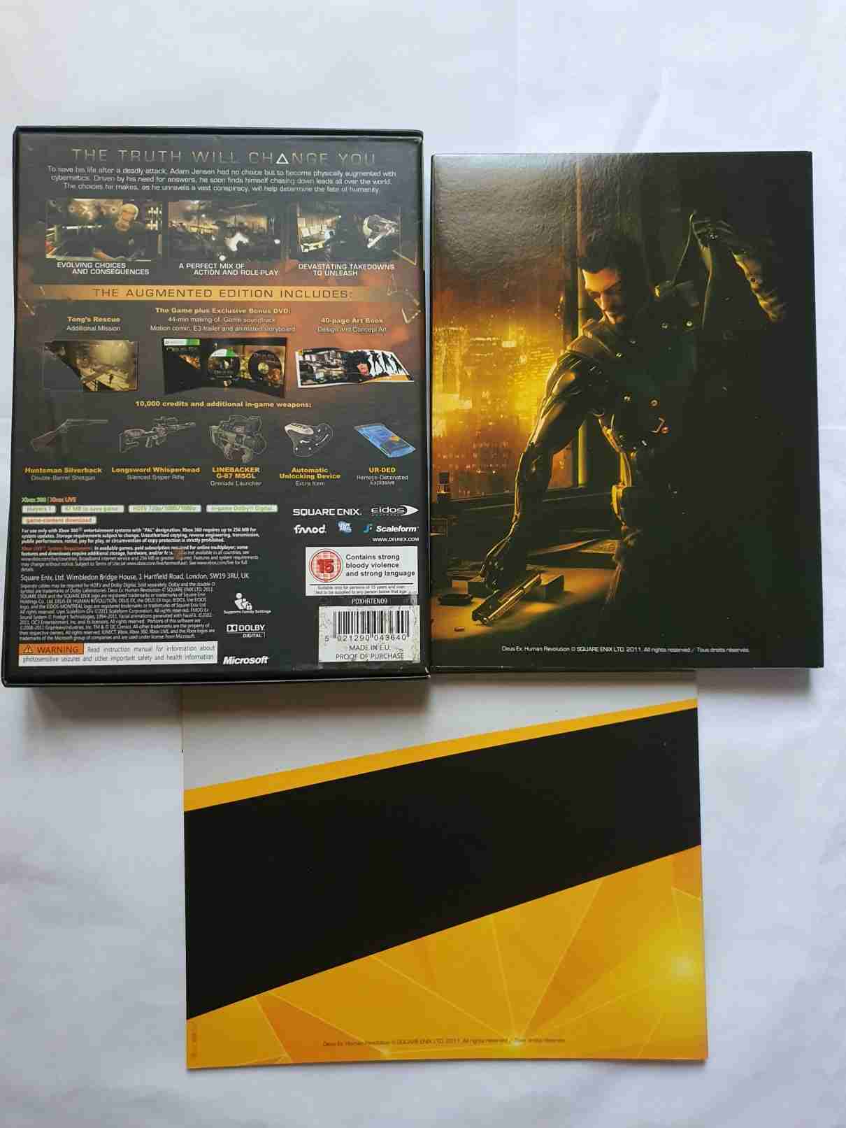 DEUS EX HUMAN REVOLUTION -AUGMENTED EDITION -EN-