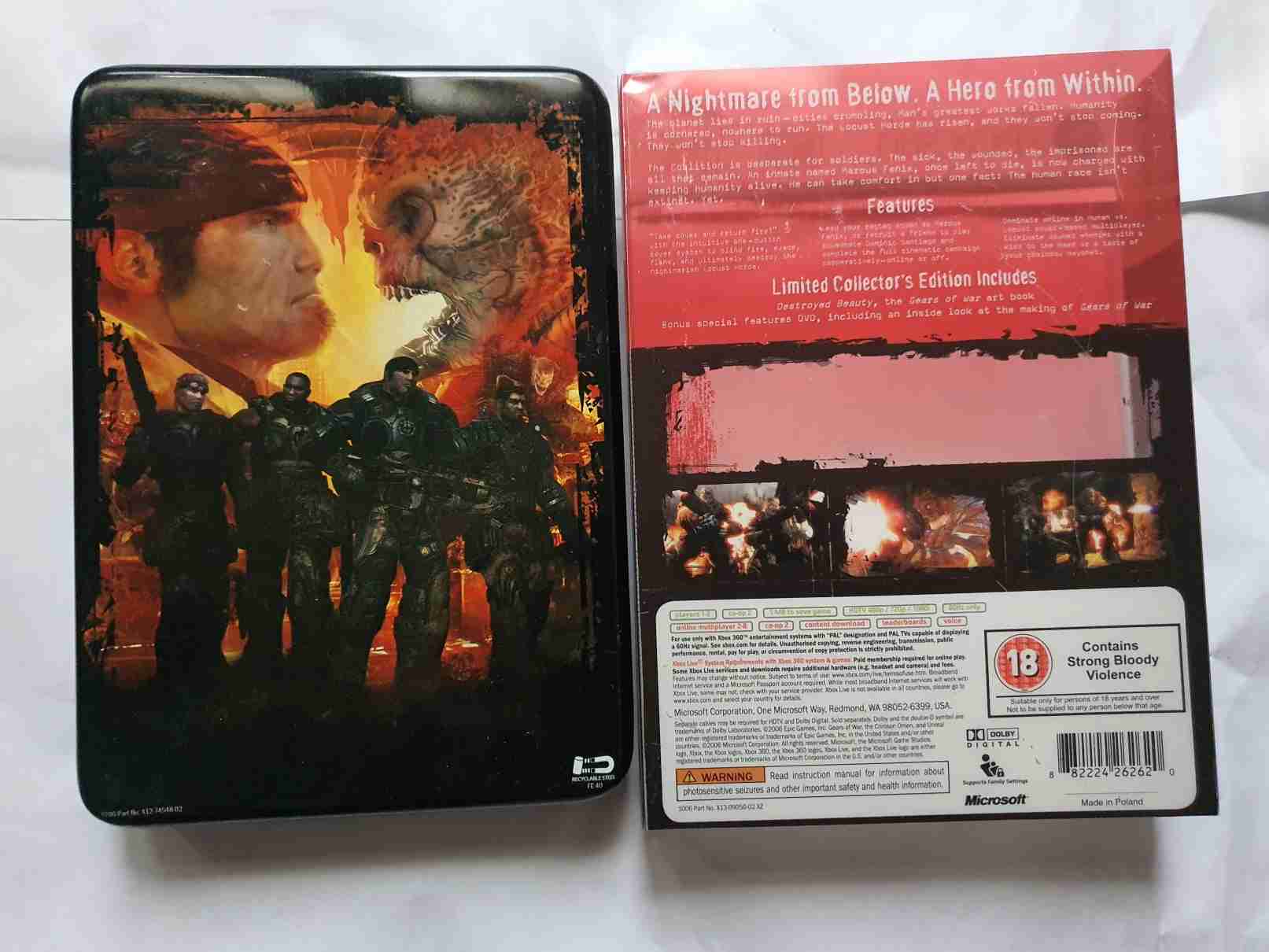 GEARS OF WAR -EN - LIMITED COLLECTOR,S EDITION-