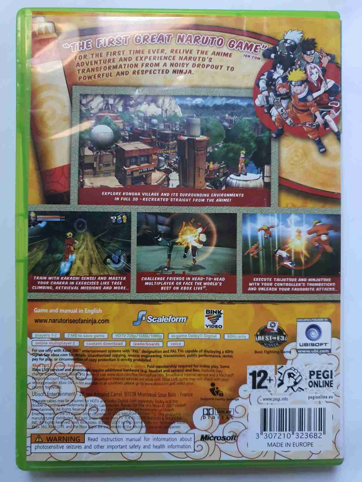 NARUTO RISE OF A NINJA -EN