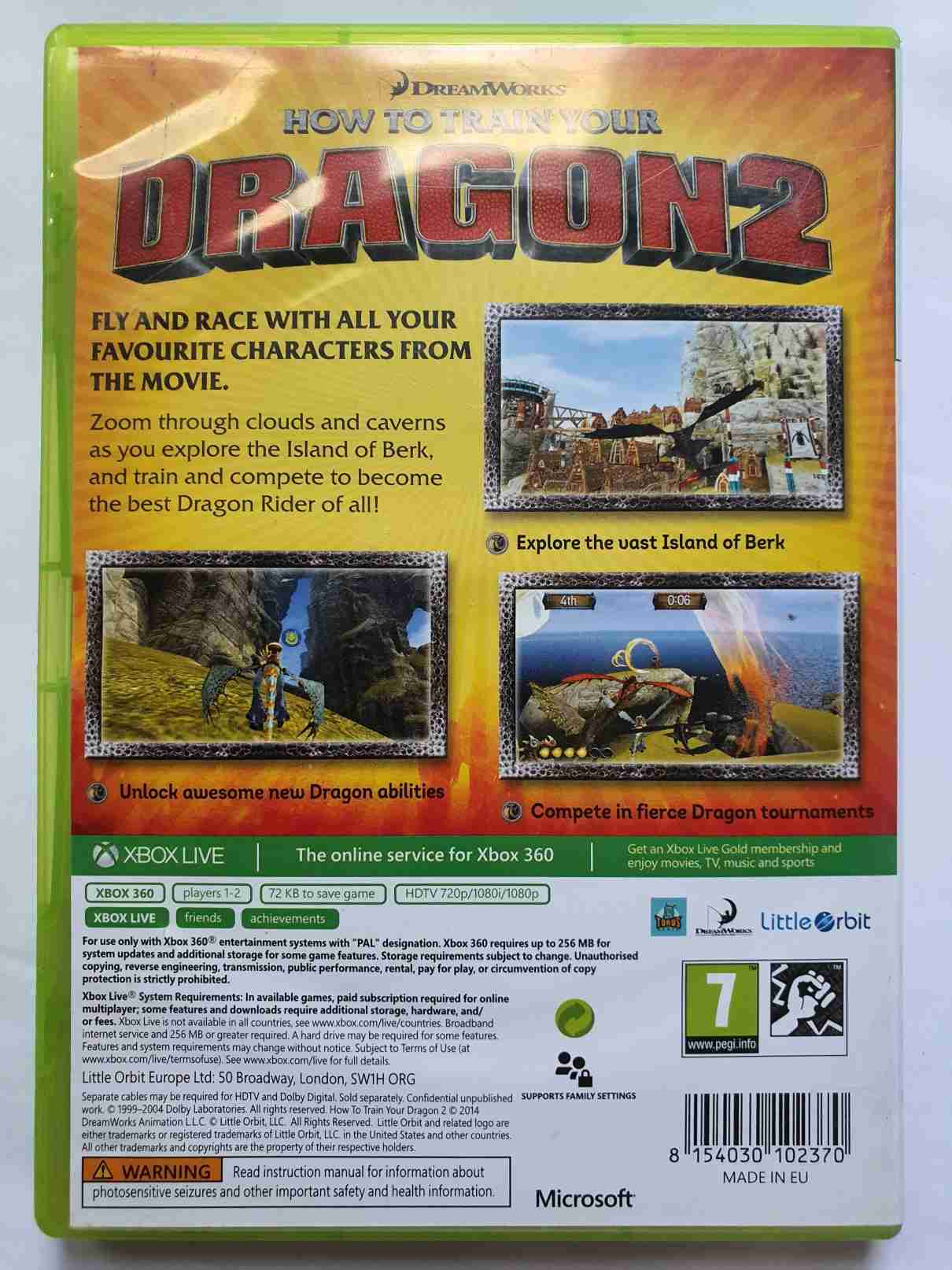 HOW TO TRAIN YOUR DRAGON 2 -EN-