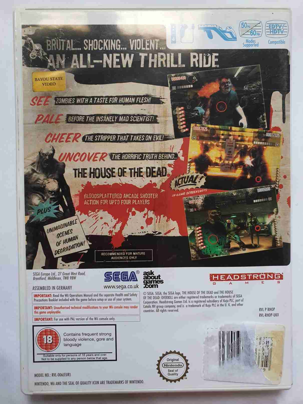 THE HOUSE OF THE DEAD - OVERKILL -EN-