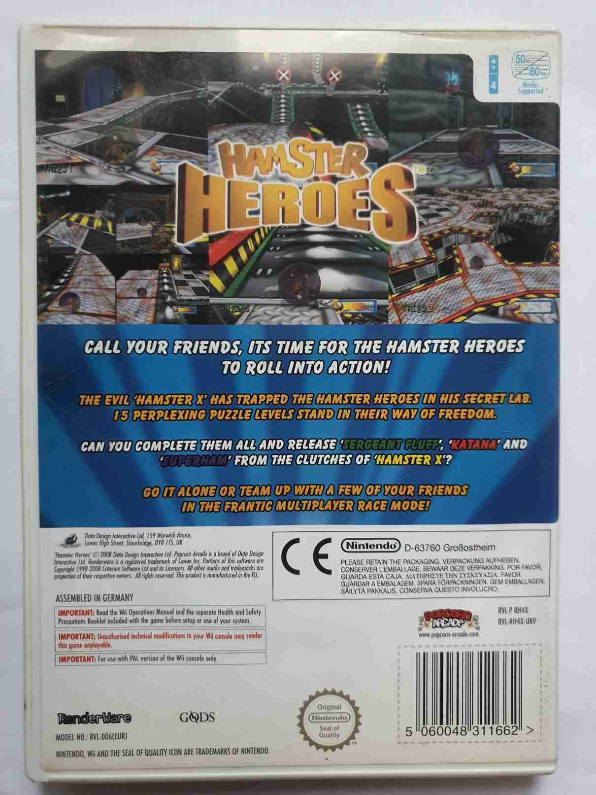 HAMSTER HEROES -EN-