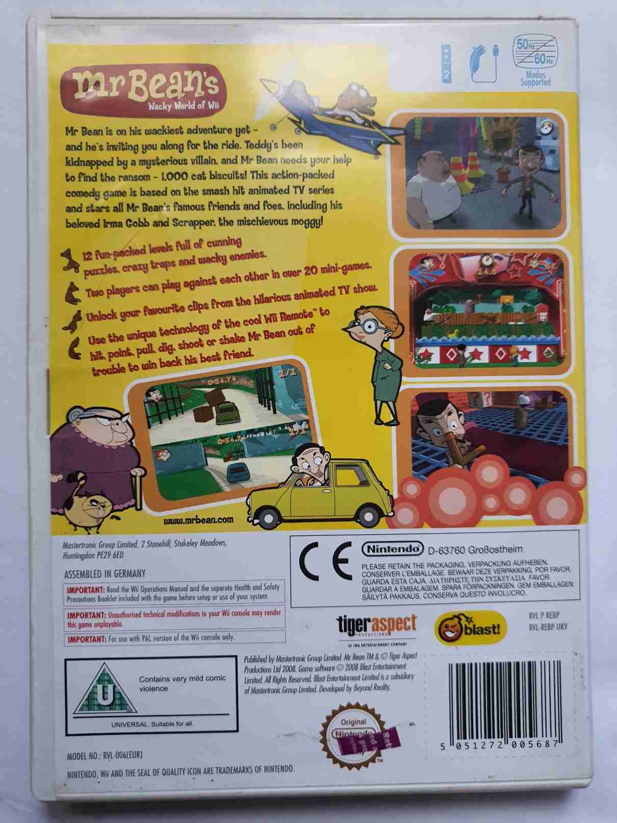 MR BEAN,S WACKY WORLD OF WII -EN-