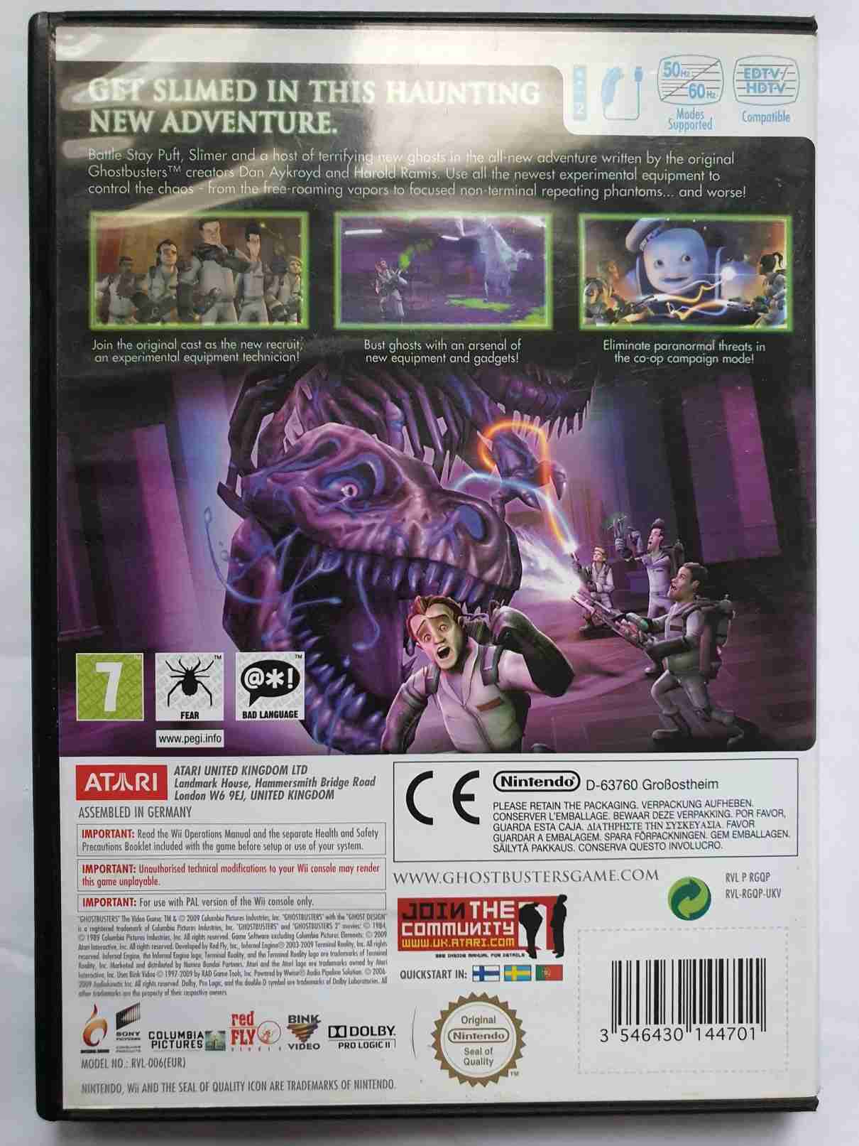 GHOSTBUSTERS THE VIDEO GAME -EN