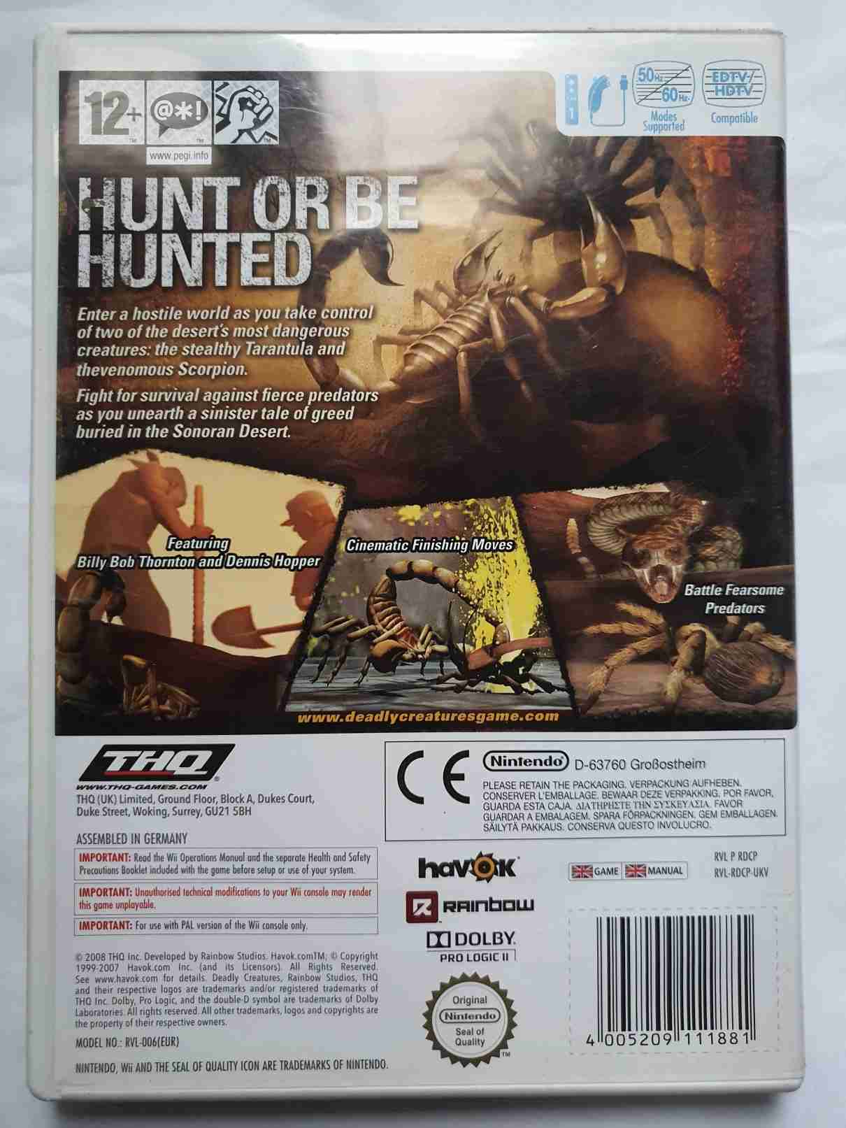 DEADLY CREATURES -EN-