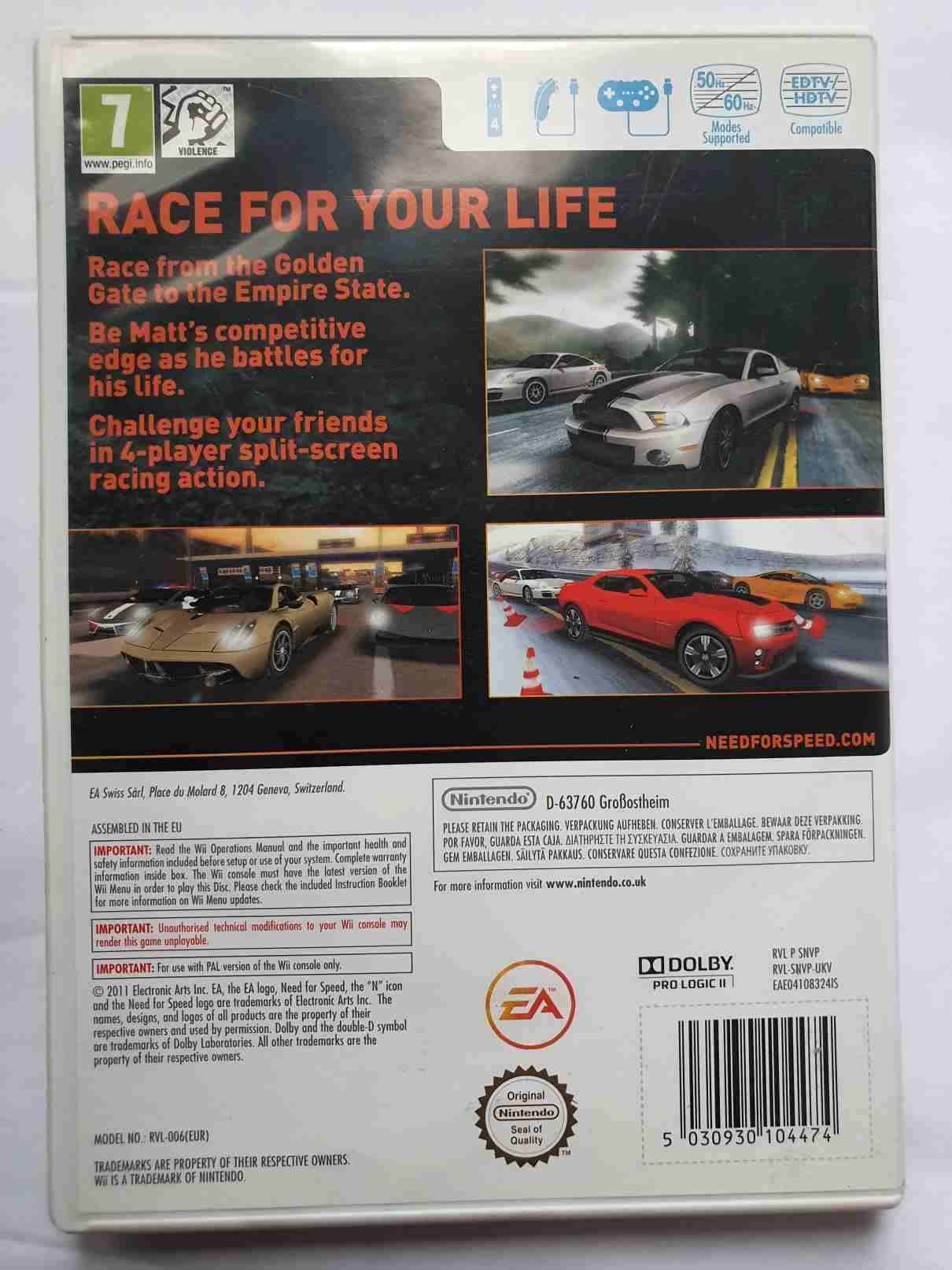 NEED FOR SPEED THE RUN -EN- 