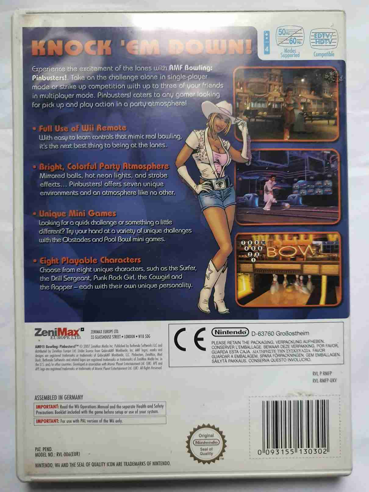 AMF BOWLING PINBUSTERS -EN-
