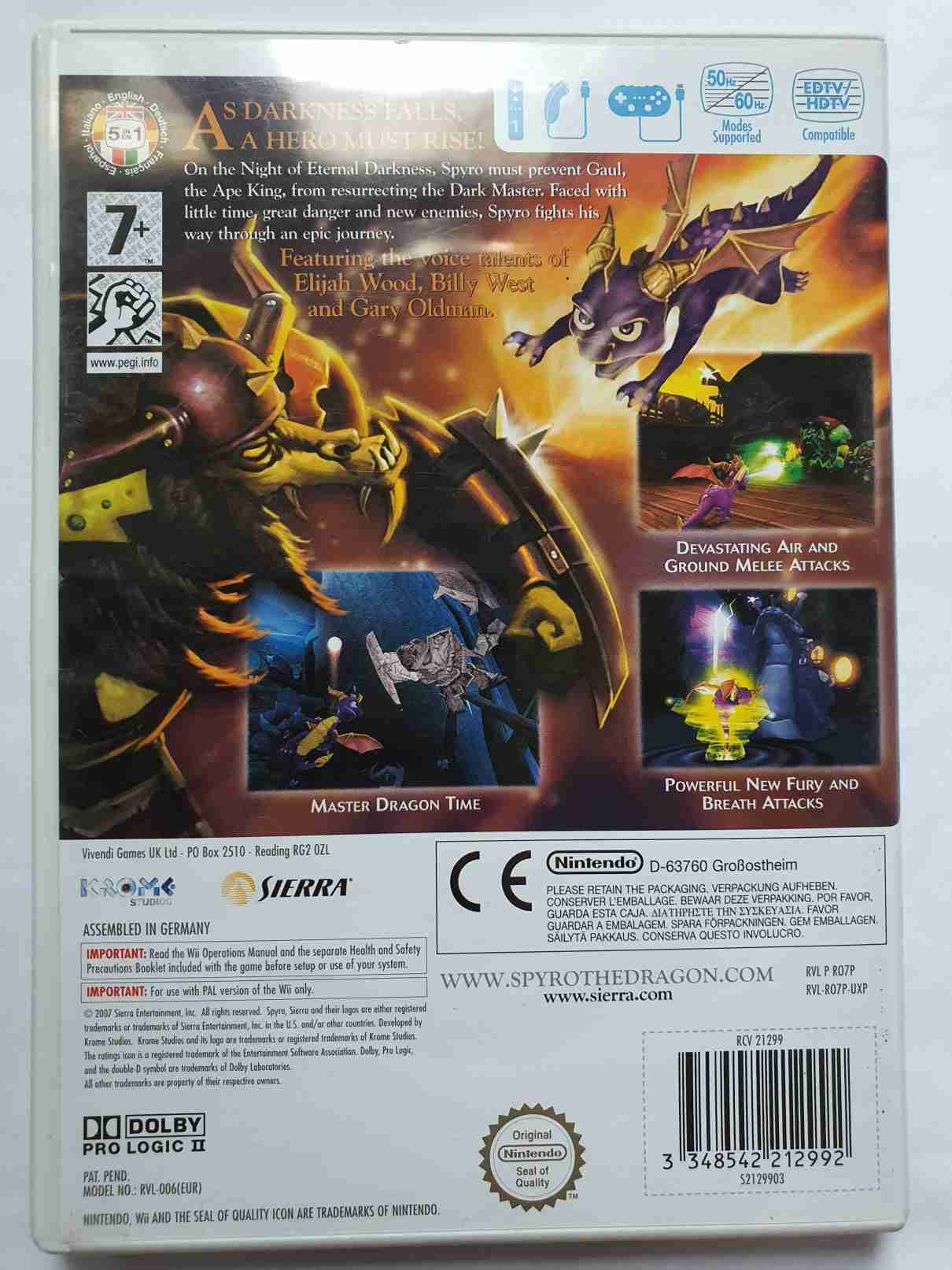 THE LEGEND OF SPYRO THE ETERNAL NIGHT -EN-