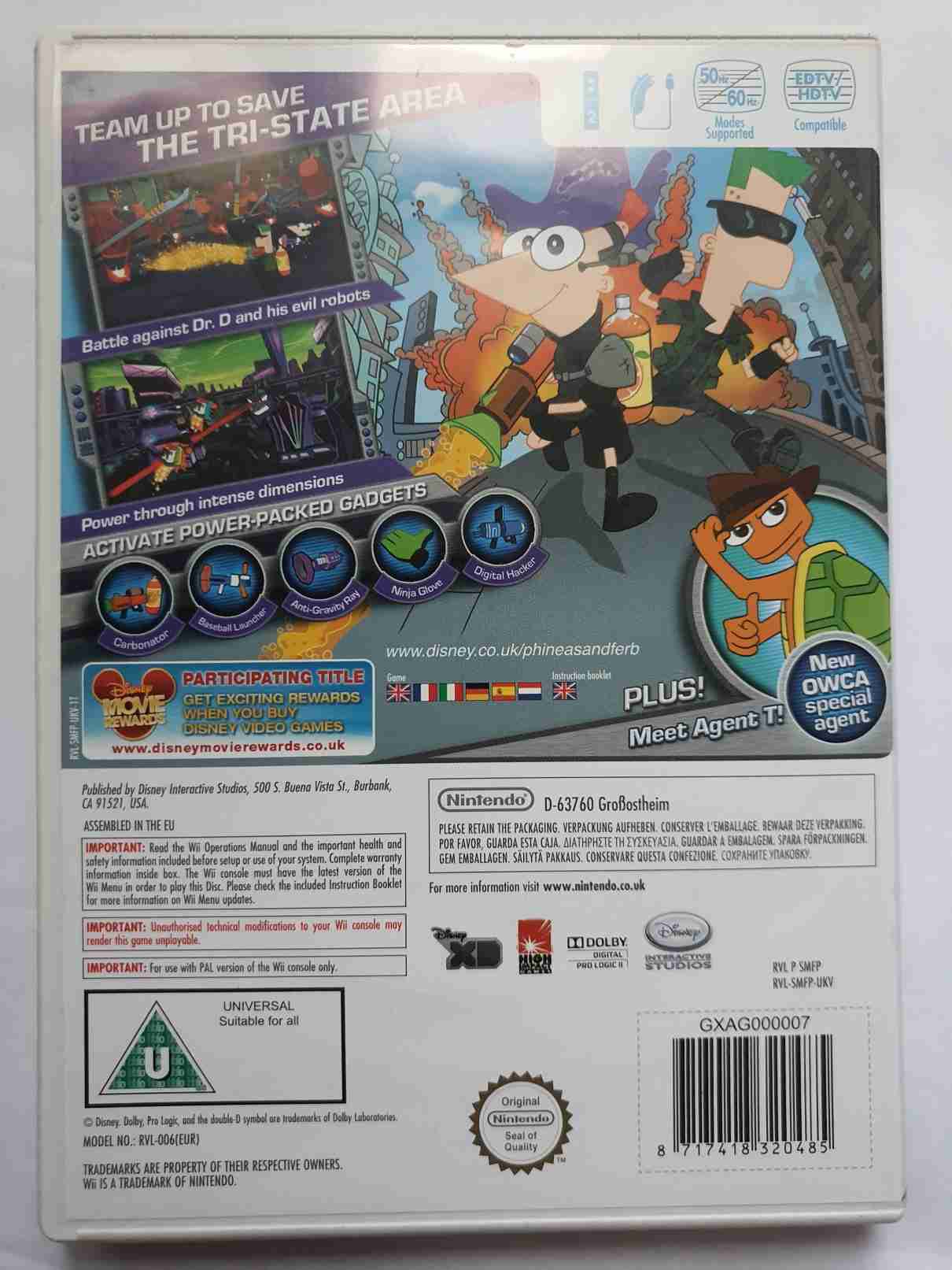 PHINEAS AND FERB ACROSS THE 2ND DIMENSION -EN-