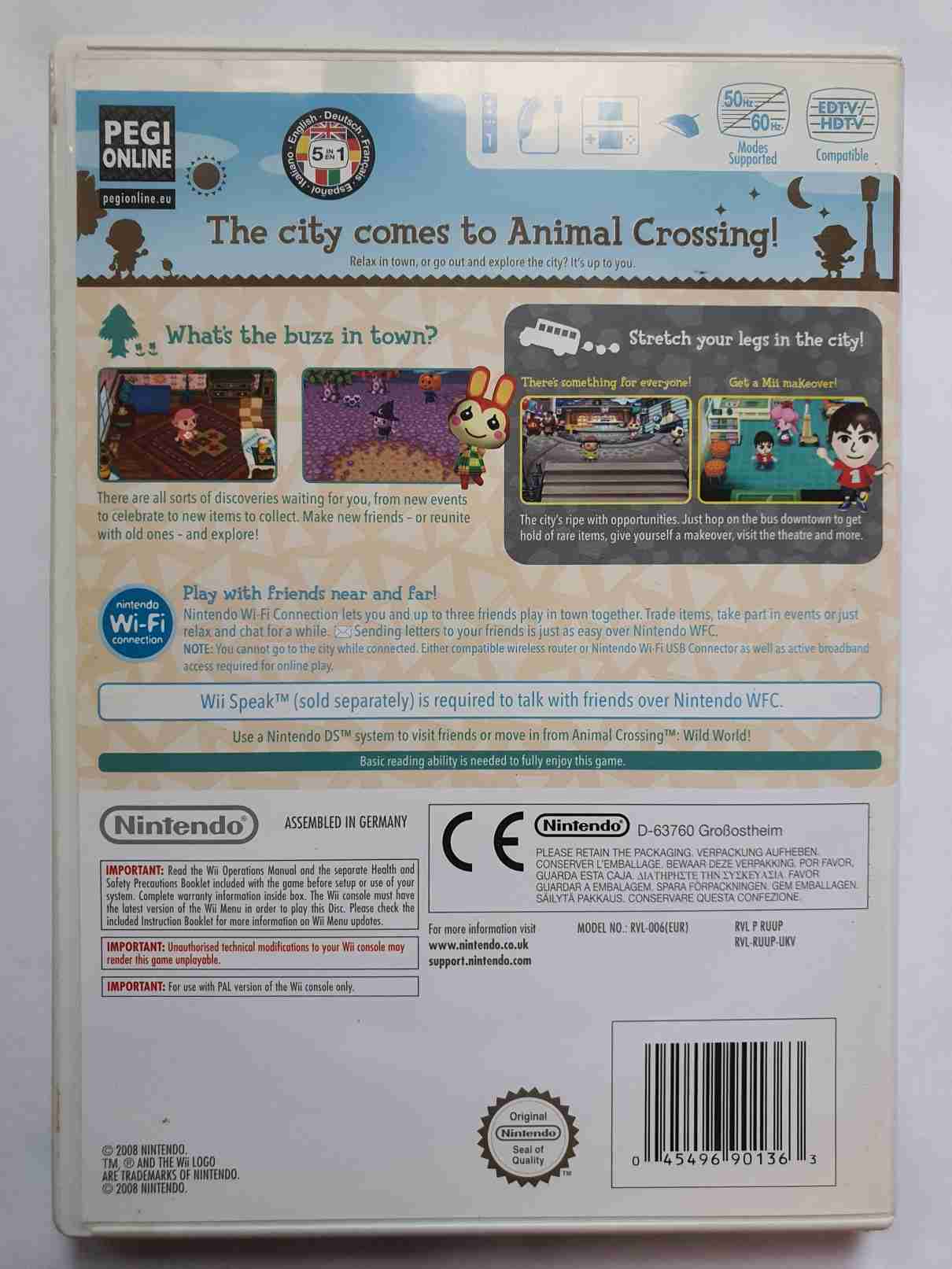 ANIMAL CROSSING - LET,S GO TO THE CITY -EN-