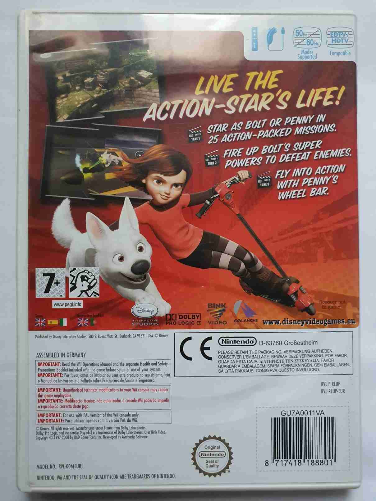DISNEY BOLT -EN-