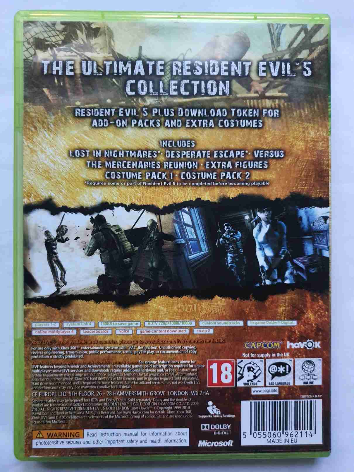 RESIDENT EVIL 5 - GOLD EDITION -EN-