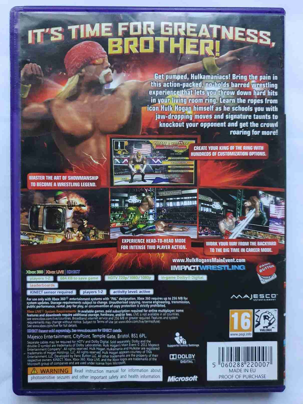 HULK HOGAN,S MAIN EVENT -EN-