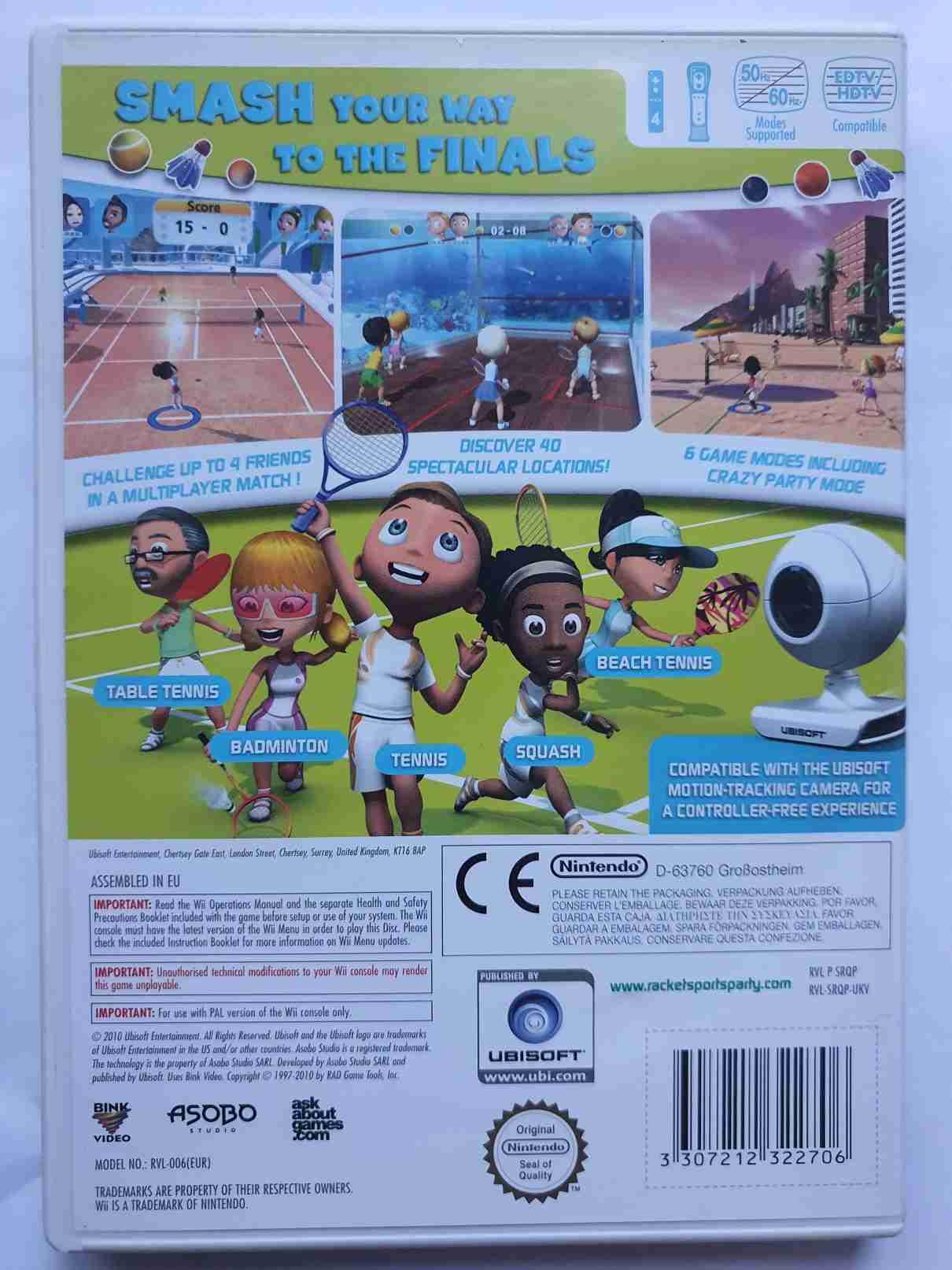 RACKET SPORTS PARTY -EN-