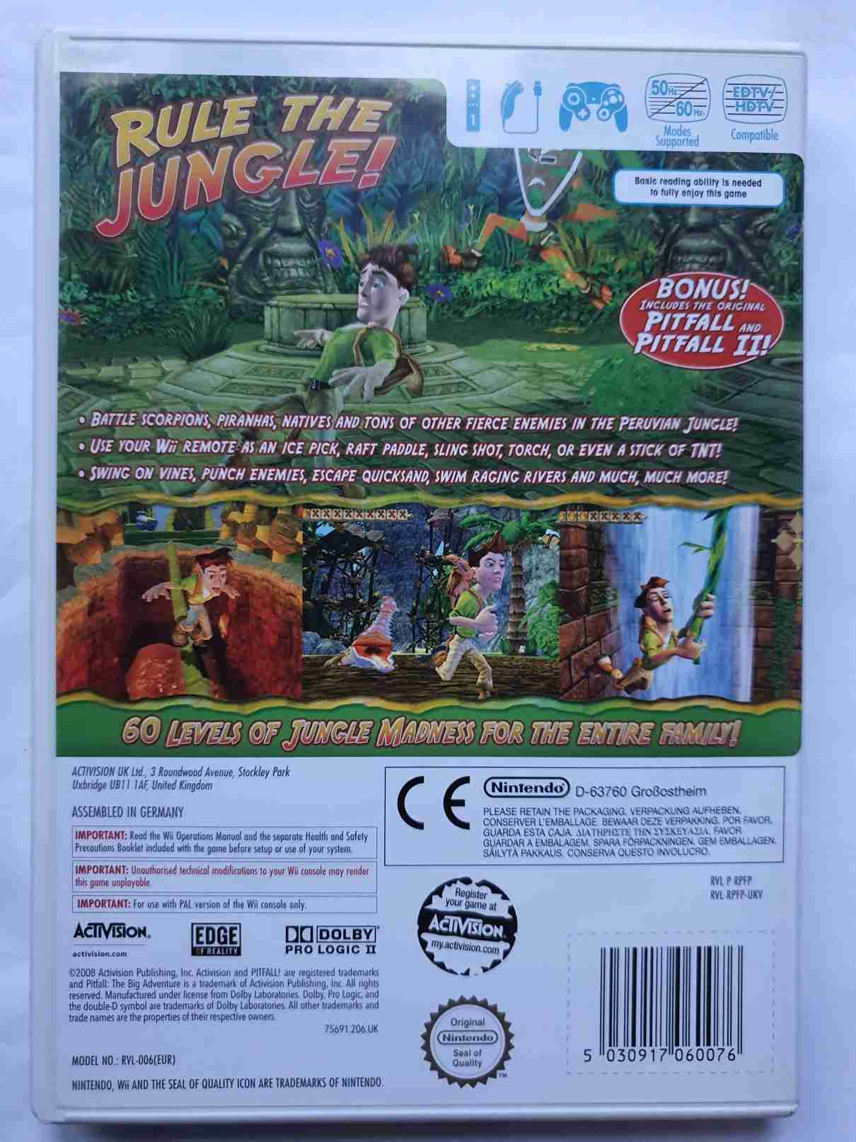 PITFALL THE BIG ADVENTURE -EN-