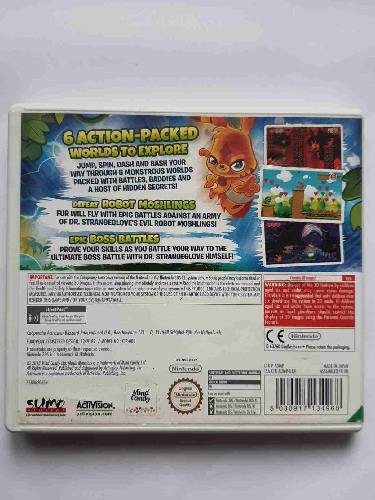 MOSHI MONSTERS - KATSUMA UNLEASHED -EN--