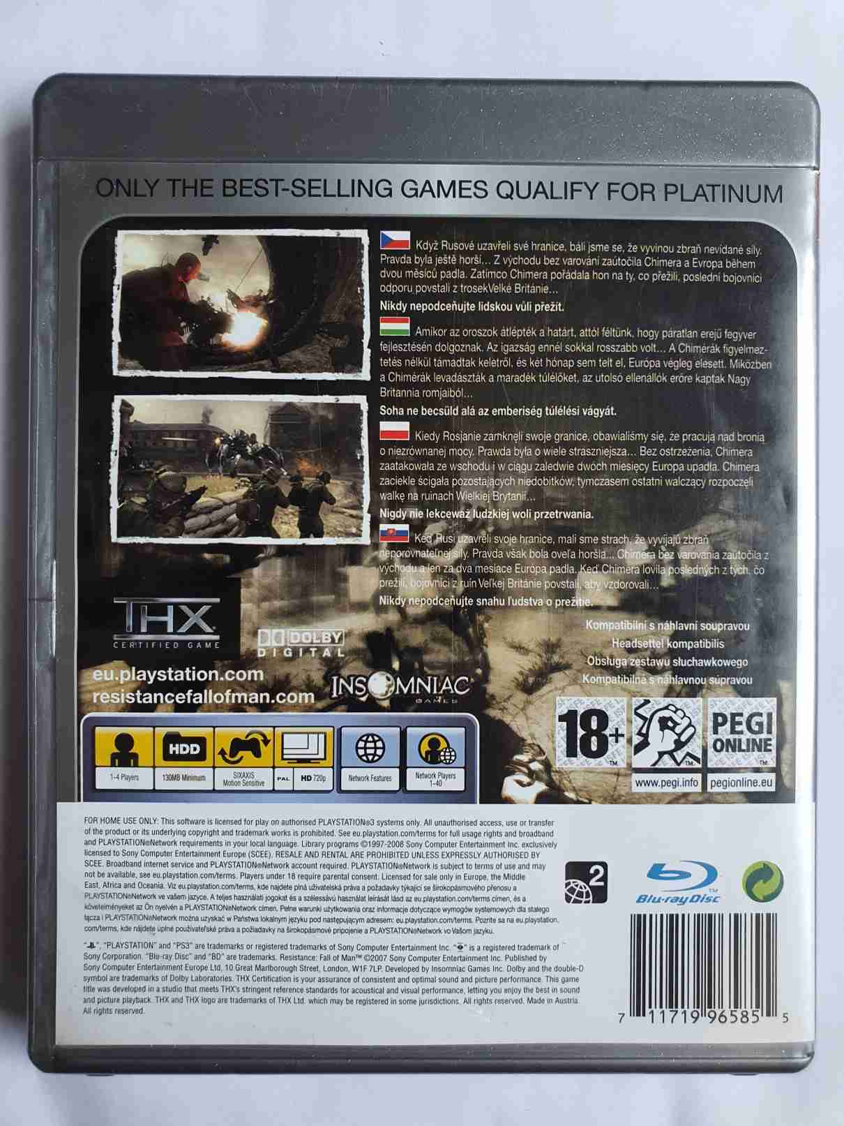 RESISTANCE FALL OF MAN-EN-PLATINUM-