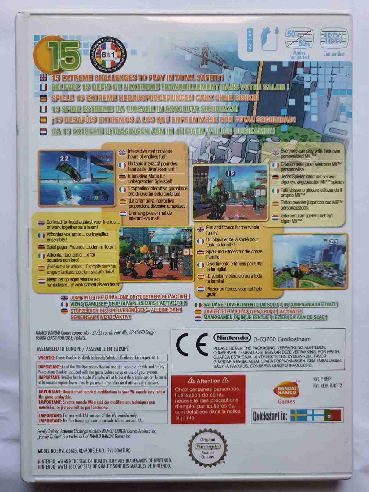 FAMILY TRAINER EXTREME CHALLENGE -EN-