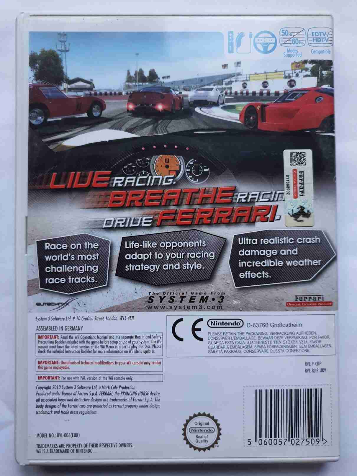 FERRARI THE RACE EXPERIENCE -EN-