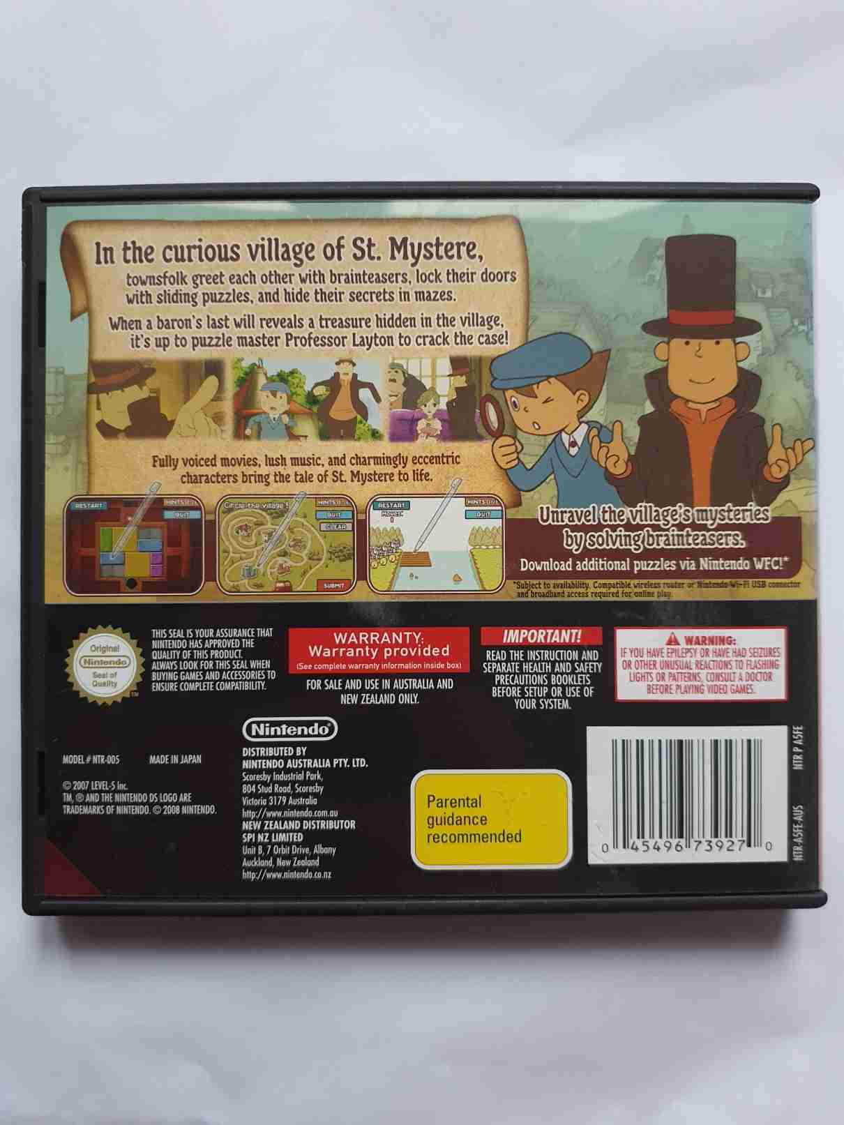 PROFESSOR LAYTON AND THE CURIOUS VILLAGE