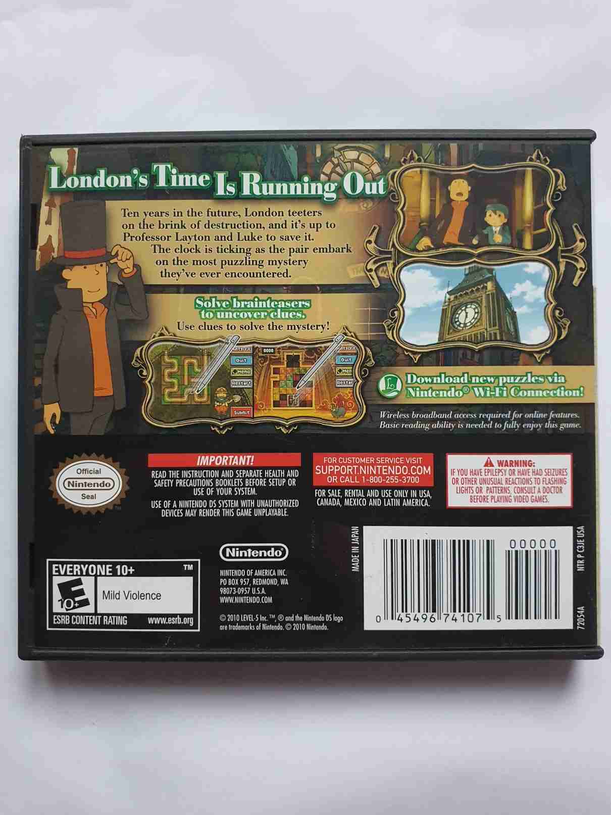 PROFESSOR LAYTON AND THE UNWOUND FUTURE -USA- 