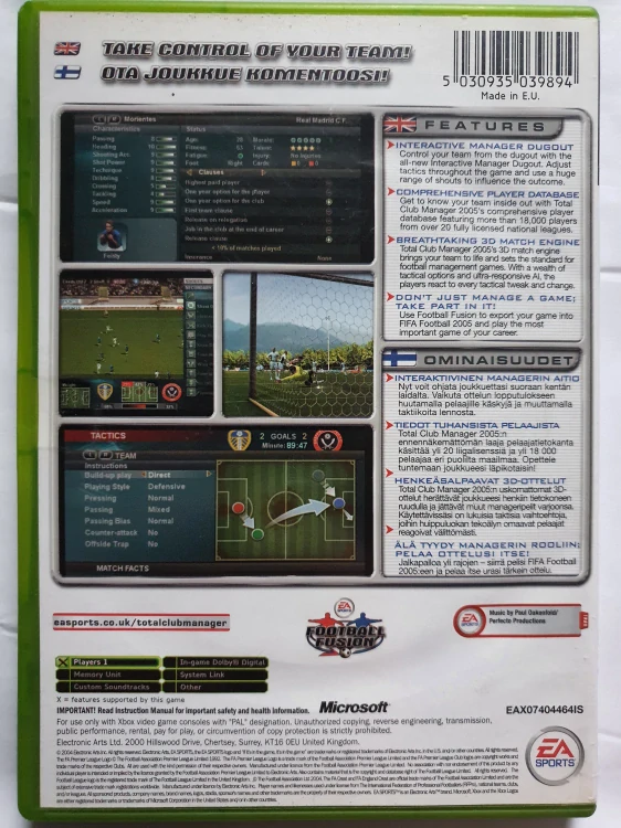 TOTAL CLUB MANAGER 2005 -EN-