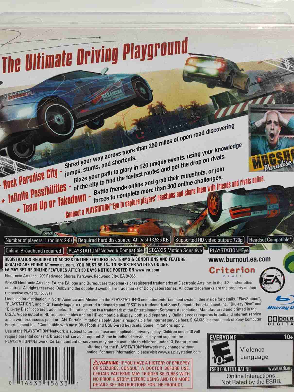 BURNOUT PARADISE -EN-