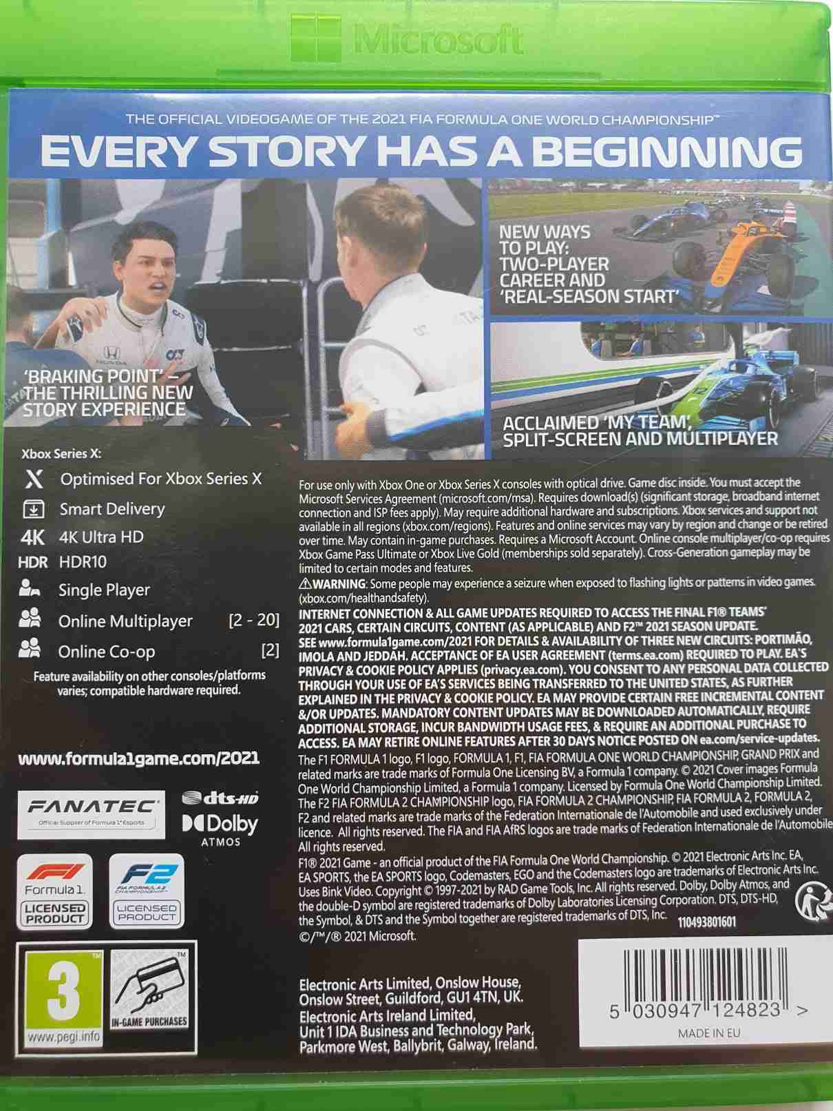 F1 2021 - FORMULA 1 -EN-