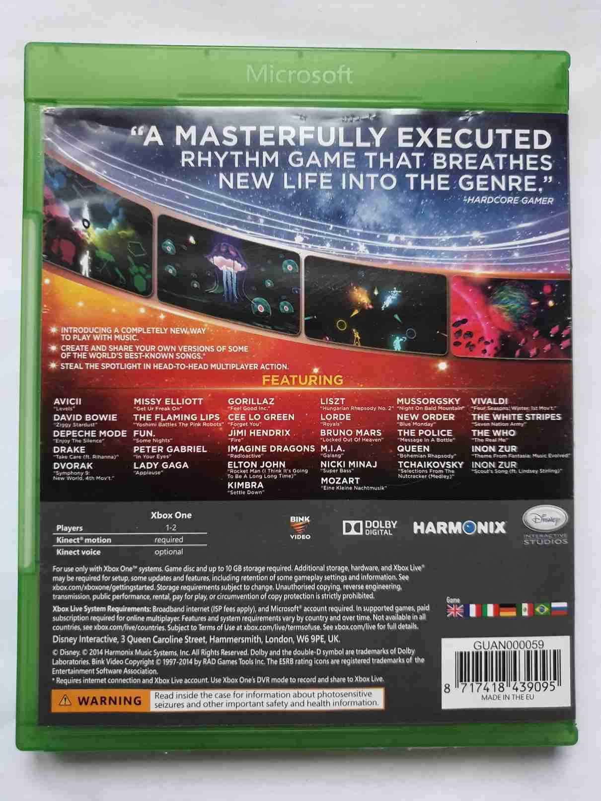 DISNEY FANTASIA MUSIC EVOLVED -EN-