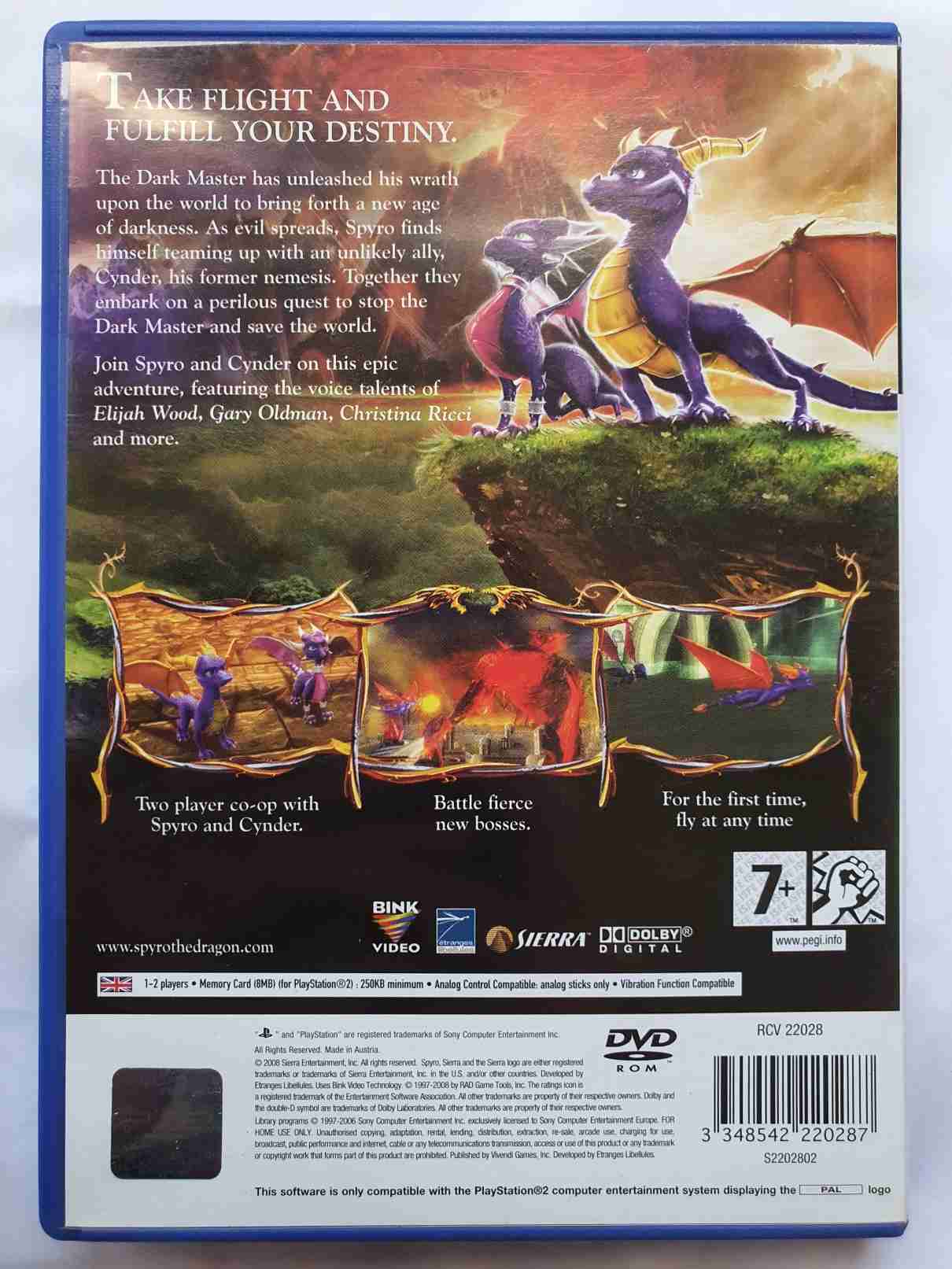 THE LEGEND OF SPYRO DAWN OF THE DRAGON -EN-
