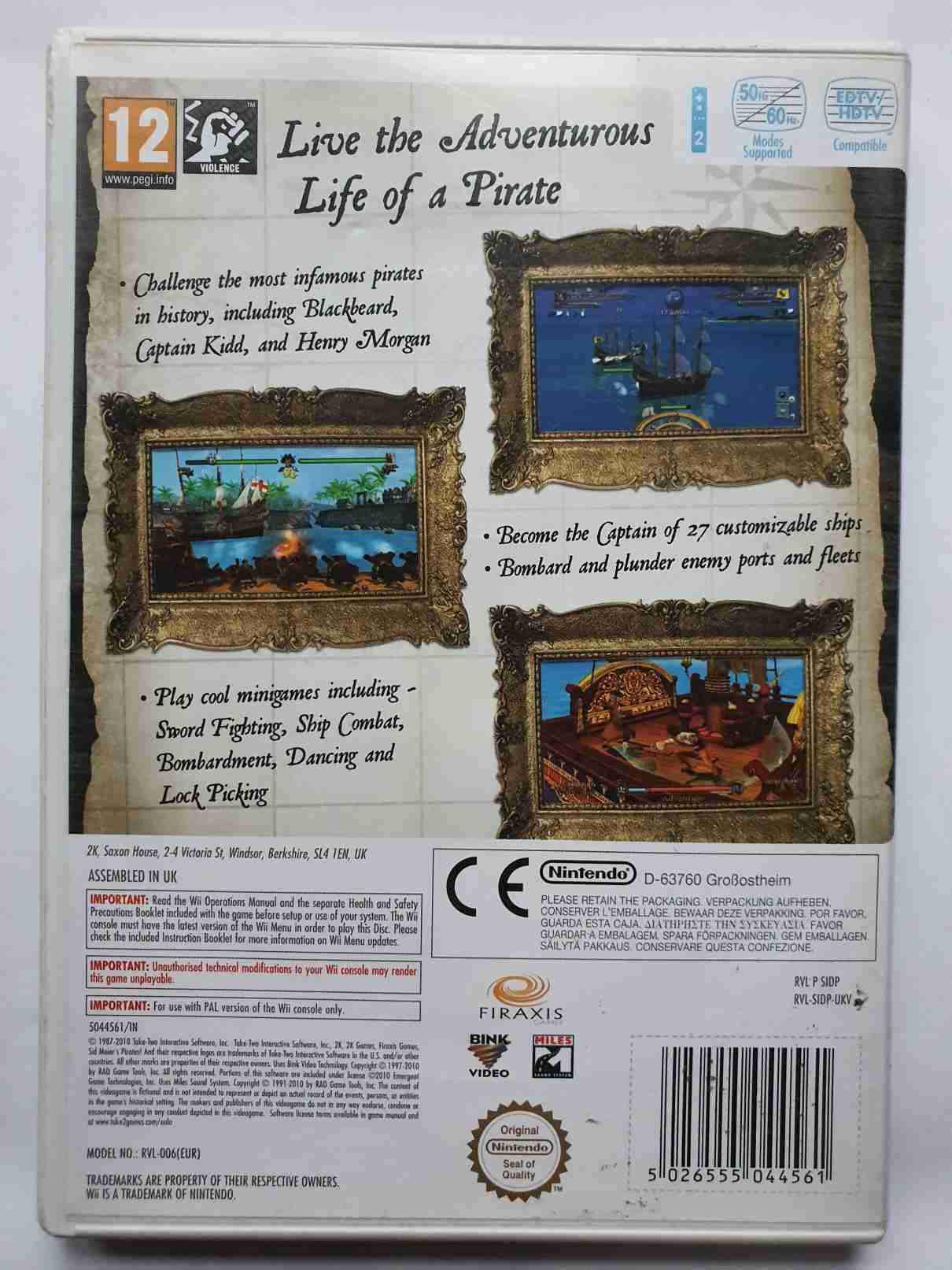 SID MEIER'S PIRATES! -EN-