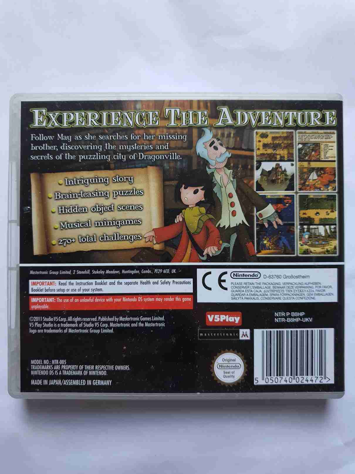 MAY'S MYSTERIES THE SECRET OF DRAGONVILLE -EN-