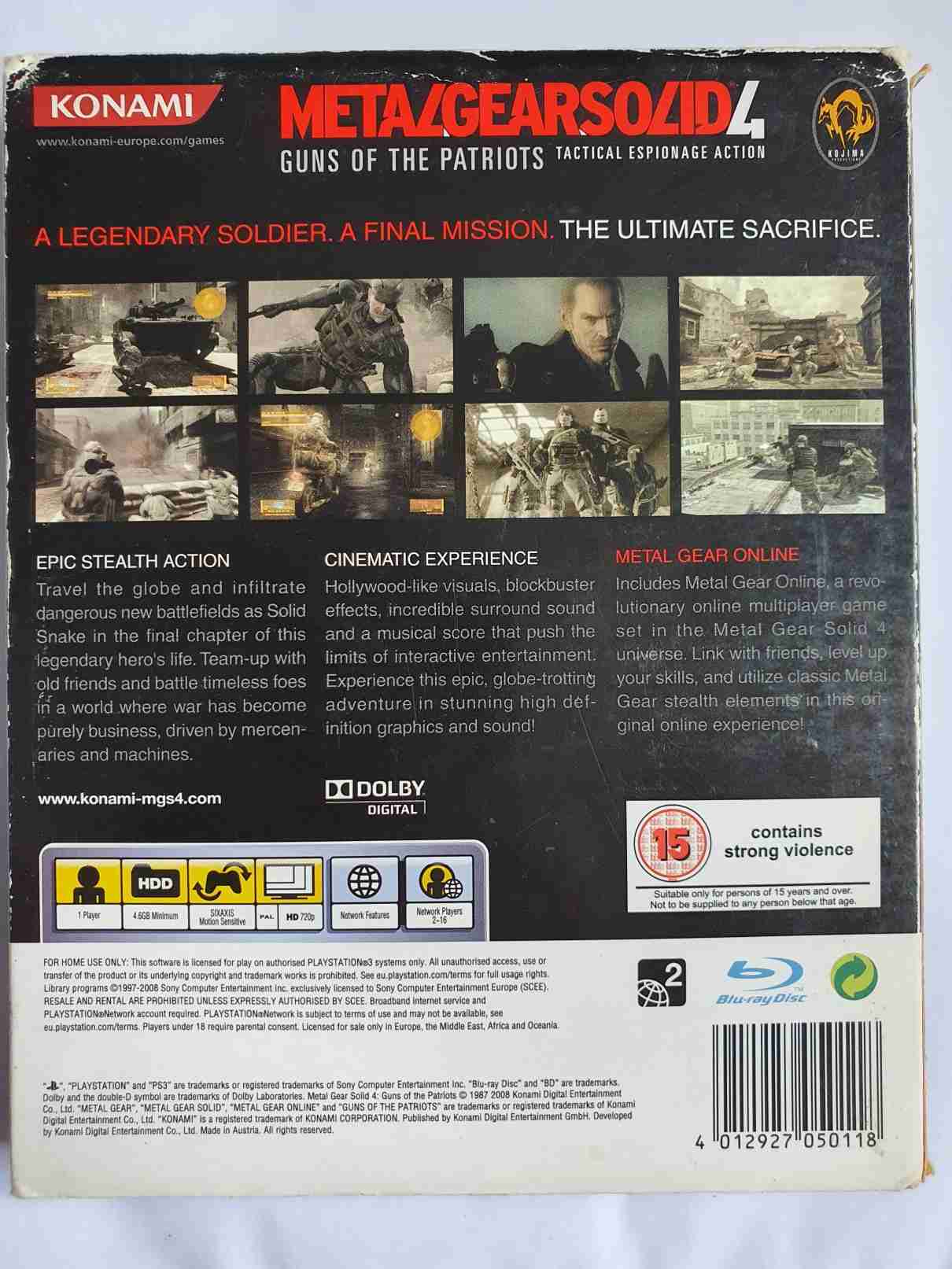 Metal Gear Solid 4-Guns of the Patriots-EN- 
