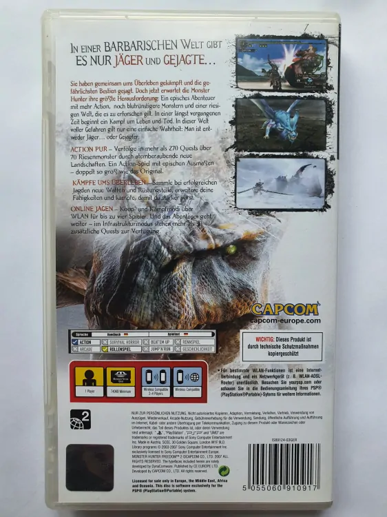 MONSTER HUNTER FREEDOM 2 -DE-