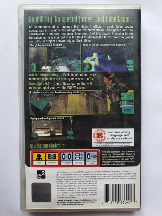SYPHON FILTER DARK MIRROR -EN-