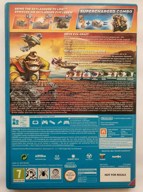 SKYLANDERS SUPERCHARGERS -EN-