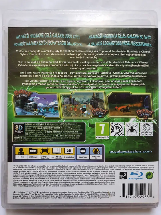 THE RATCHET AND CLANK TRILOGY - EN-