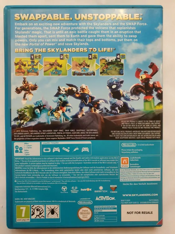 SKYLANDERS SWAP FORCE -EN-