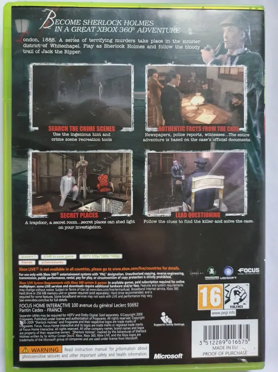 SHERLOCK HOLMES VERSUS JACK THE RIPPER -EN- 