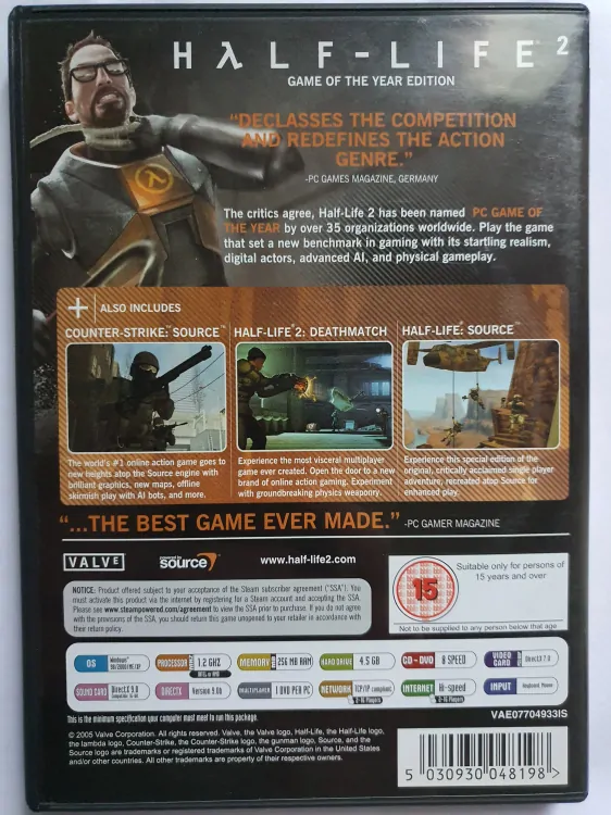 HALF-LIFE 2 GAME OF THE YEAR EDITION -EN-