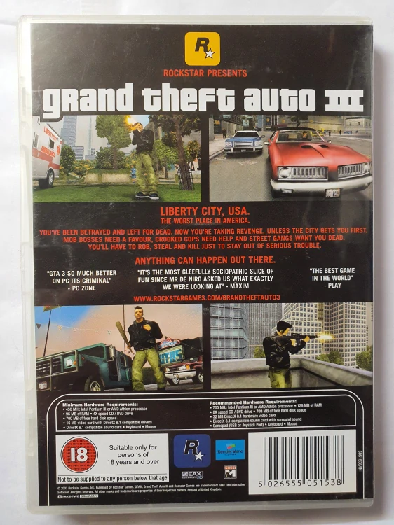 GRAND THEFT AUTO 3 -EN-