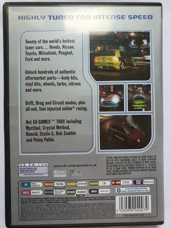 NEED FOR SPEED UNDERGROUND -EN-